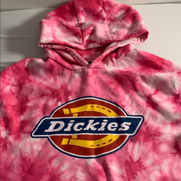 Dickies Tie Dyed Cropped Hoodie XS - Picture 2 of 7
